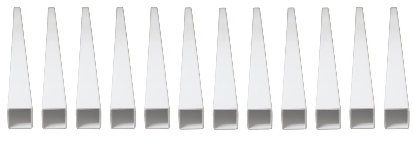 1.5"x1.5" Square Vinyl Fence Pickets