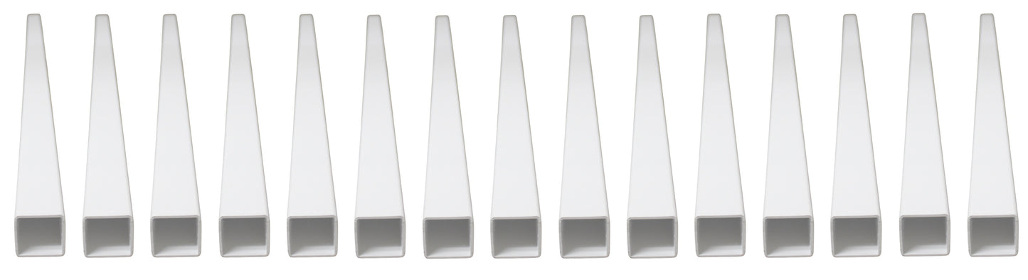 1.5"x1.5" Square Vinyl Fence Pickets