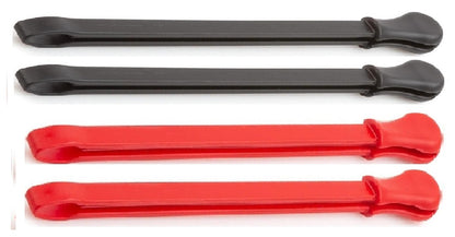 Black & Red Plastic Universal 3/8 in drive x 8 in Crowfoot Wrench Organizer Kit