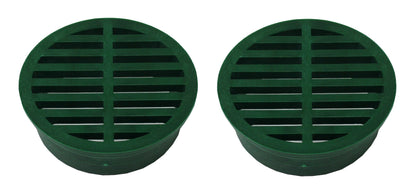 4" Outdoor Round Flat Drain Grate Cover