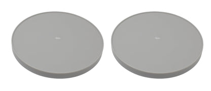 7-inch Grey Plastic Meter Hub Closing Plate Cover