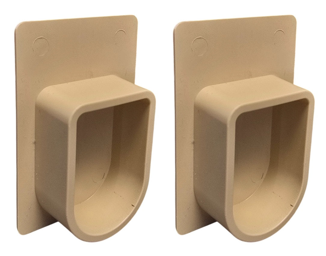 1" Plastic Universal End Plug for Deck Drains