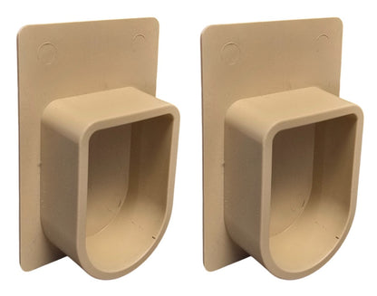 1" Plastic Universal End Plug for Deck Drains