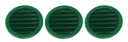 2" Round Plastic Louver Soffit Air Vent Reptile Screen Grille Cover