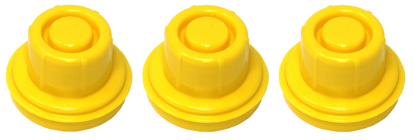 Aftermarket BLITZ Yellow Spout Cap fits self-venting gas can spouts 900302 900092 900094