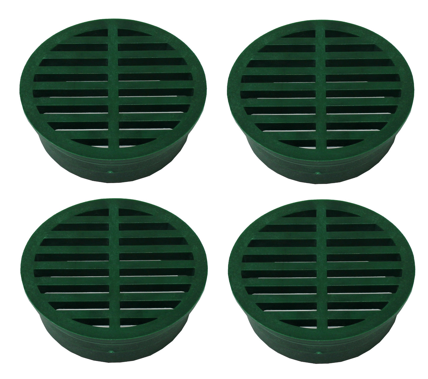 4" Outdoor Round Flat Drain Grate Cover