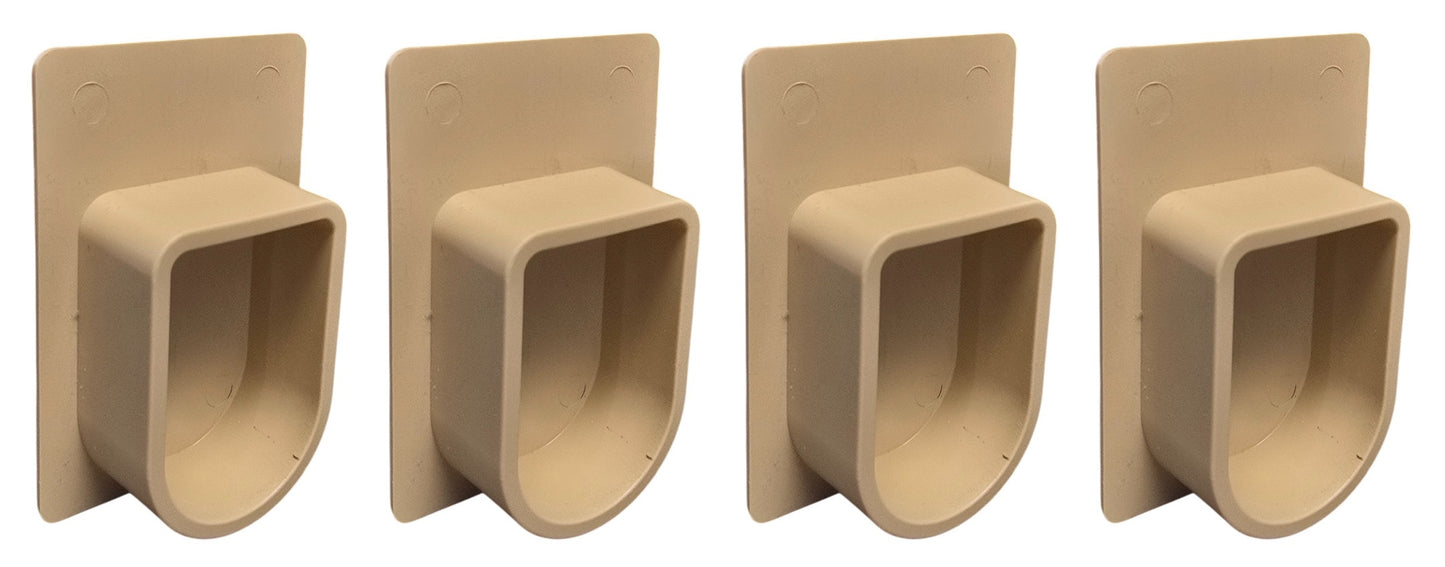 1" Plastic Universal End Plug for Deck Drains