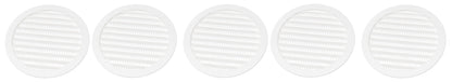 5" Round Plastic Louver Soffit Air Vent Reptile Screen Grille Cover