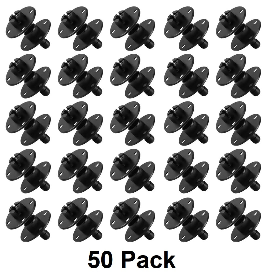 BeauClip Panel Fasteners Reusable Mounting Clips for Boats, RVs, Cushions & Wall Panels