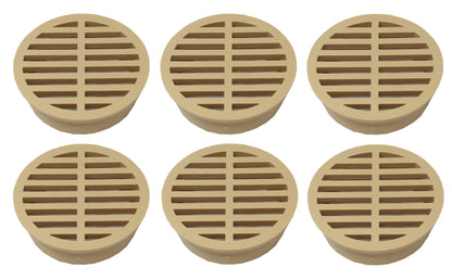 4" Outdoor Round Flat Drain Grate Cover