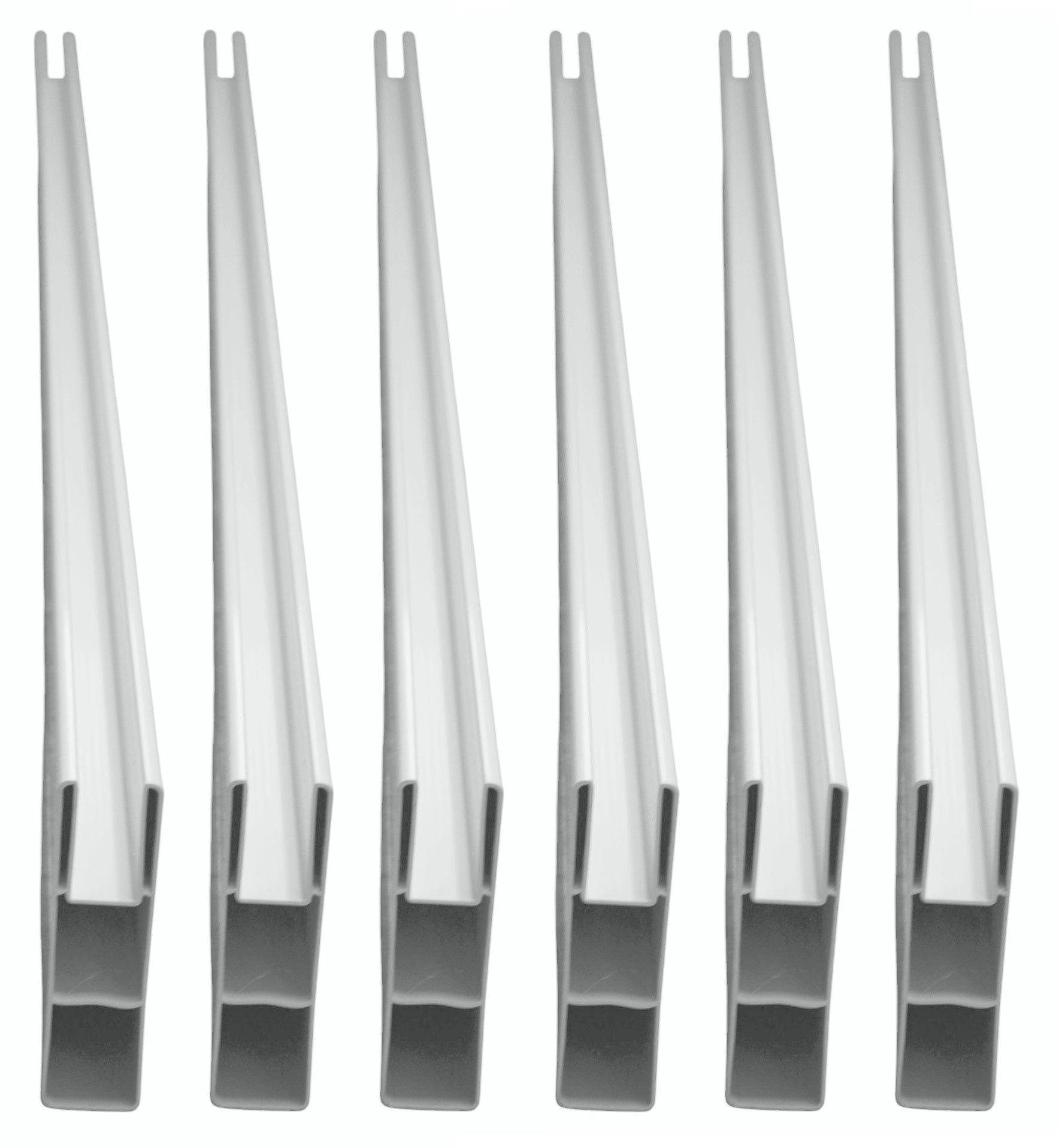 8ft Vinyl Privacy Fence Pocket Rails – JSP Manufacturing