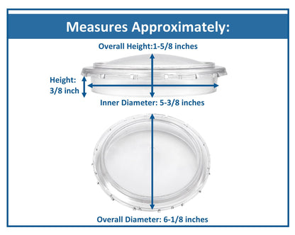 Pool Pump Cover Lid Replacement for SuperFlo VS & VST, SuperFlo Doe, Spa Pump