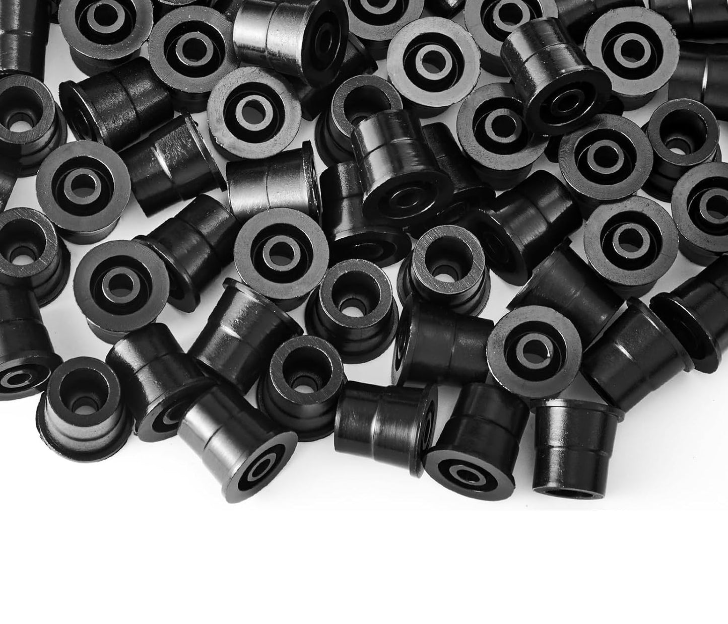 3/4" Baluster Connectors – Durable Black Polypropylene for Decks, Stairs & Handrails, Easy Install