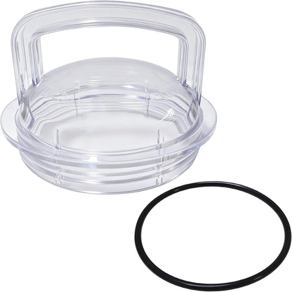 Clear Pool Pump Strainer Pot Lid Replacement 355301 for Pentair Challenger, Pinnacle & WaterFall Pool Pumps