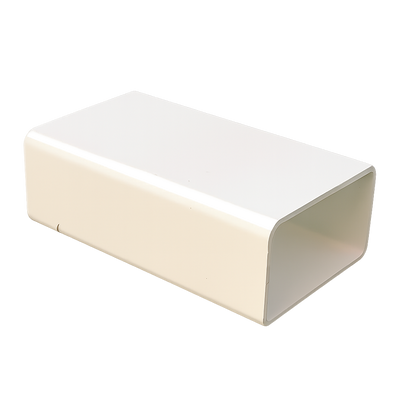 2"x3.5" Vinyl Picket Fence Rails Blank Rail