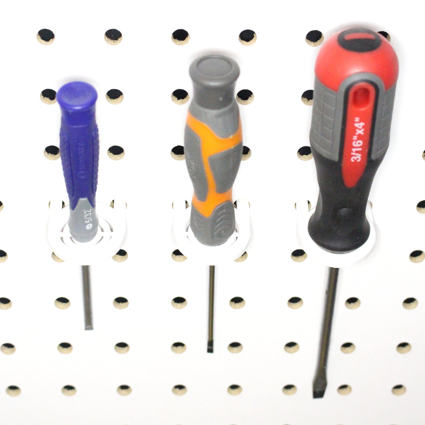 Multi-Purpose Tool Holders Plastic Pegboard Wall Hooks| Wall Tool Organizer Holder Garage Pegboard