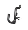 JSP Peg Hook Kit Plastic Bin & Locking Pegboard Hooks 58 Piece Black Small Bins