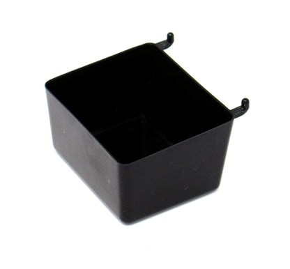 Small Plastic Black PegBoard Storage/Part Bins