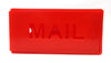 Plastic Front Mount Red Mailbox Flag for Brick, Stone Mailboxes | Mail Alert Flag |  Stylish Mailbox Alert Flag Red Front Mount Replacement