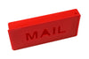 Plastic Front Mount Red Mailbox Flag for Brick, Stone Mailboxes | Mail Alert Flag |  Stylish Mailbox Alert Flag Red Front Mount Replacement