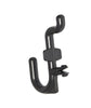 J Style Black Plastic Locking Pegboard Hooks Plastic Locking Pegboard Hooks - Crafts / Tools -Multi-Quantity packs