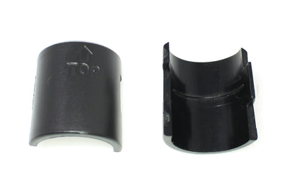 1" Diameter Post Wire Shelf Clips Shelving Split Sleeves Lock Metal Rack Locking Plastic - Pick-a-Pack