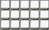 Tubing Caps 3" Square White Plastic end caps for square tubing  3x3 8-14 Plug tube end caps