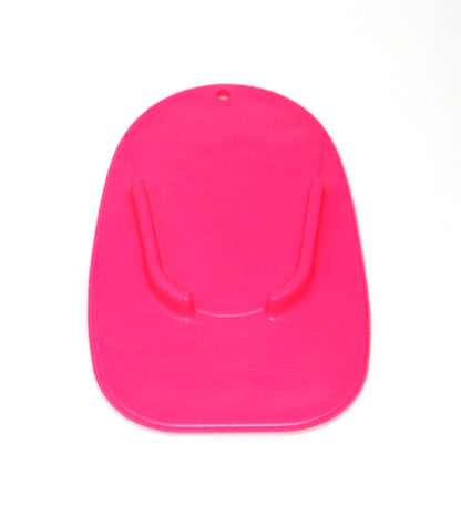 Motorcycle Kickstand Plate - Pick a Color / Pick a Quantity | Kick Stand Pad Base For Motorcycle Dirt Bike PINK BLACK GREEN ORANGE