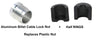 Aftermarket SeaDoo Steering Reverse Cable Aluminum Billet Lock Nut Kit  277001729 277000055 Mulit-Pack