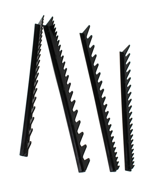 JSP Wrench Rail Set Holds 40 Tools Can Be Cut Hand Tool Storage Wrench Organizer Black