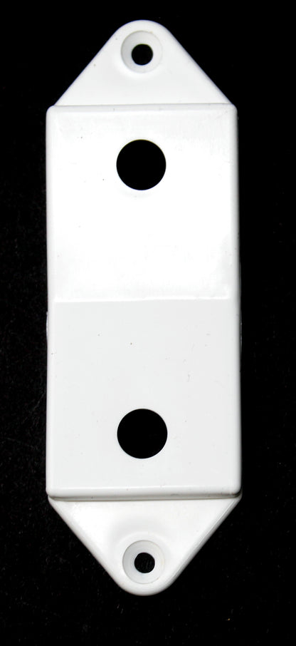 White Rocker Switch Plate Cover Guard Keeps Light Switch ON or Off Protects Your Lights or Circuits from Accidentally Being Turned On or Off