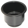 3 5/8 Black Jumbo Cup Recessed Drop in for Boat RV Car Truck Pool Table Sofa Inserts Large Size