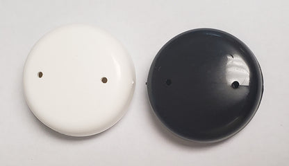 Plastic 1.5-inch Wrought Iron Patio Furniture Glide Caps