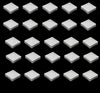 4x4 True (100mm x 100mm) Plastic Pyramid Fence Post Cap Black or White Multiple Quantities for True Actual 4" x 4" Vinyl or Wood Posts