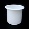 White Plastic Cup Holders For Boat Car Sectional Sofa Couch Recliner Furniture Bar Tables RV Car Truck Inserts Poker Table Dropin 2 7/8
