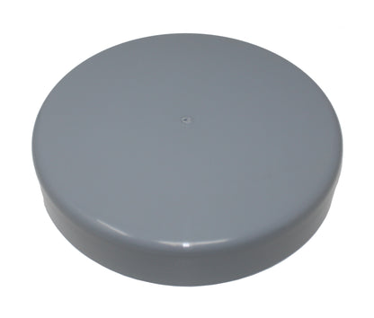 Grey Flat Dock Piling Cap / Piling Cover From 8, 9, 10 & 12"