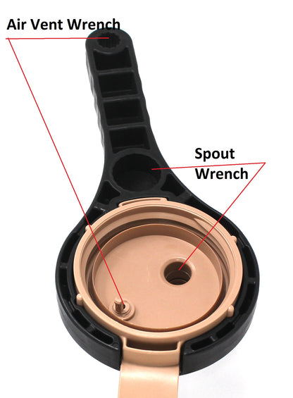 MWC Cap Wrench for your Scepter, LCI & Skilcraft MWC Military Water Cans