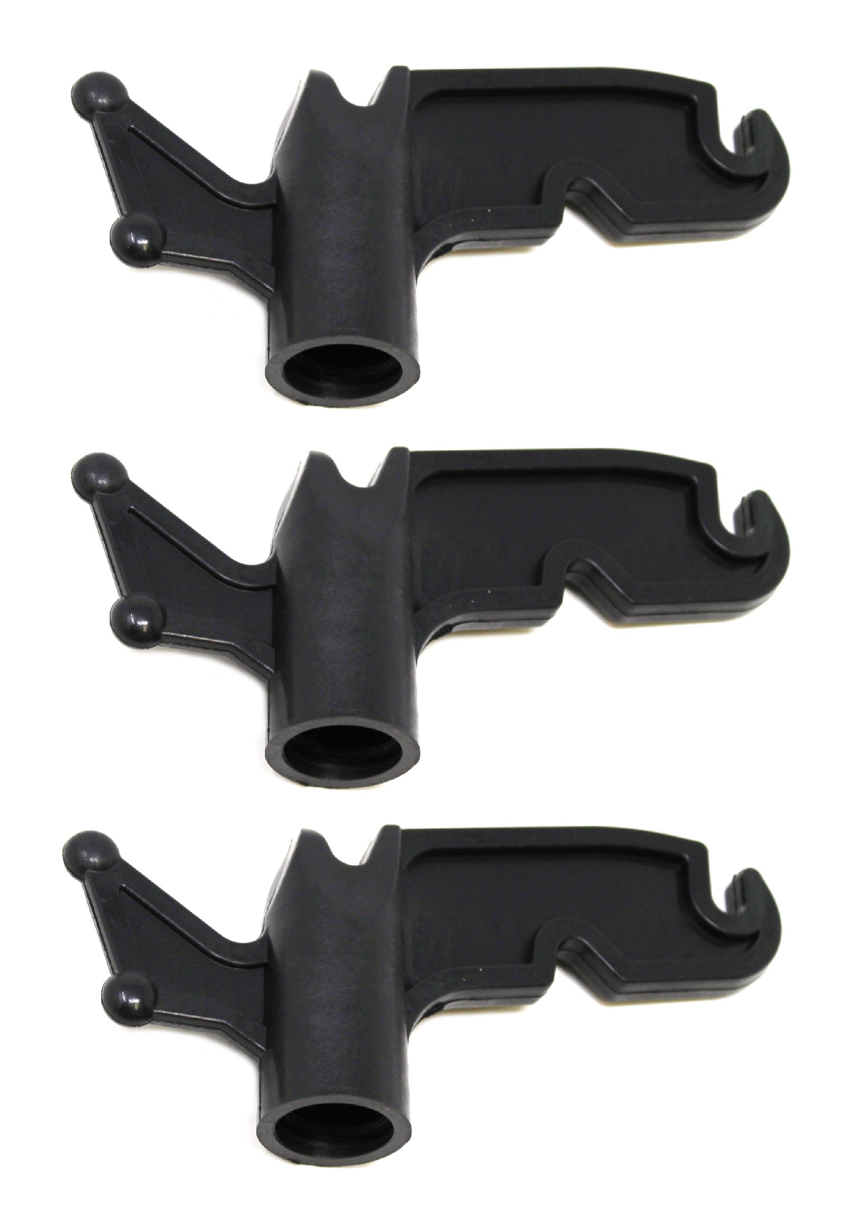  (4-Pack) Multi-Purpose Plastic Utility Hook Attachment