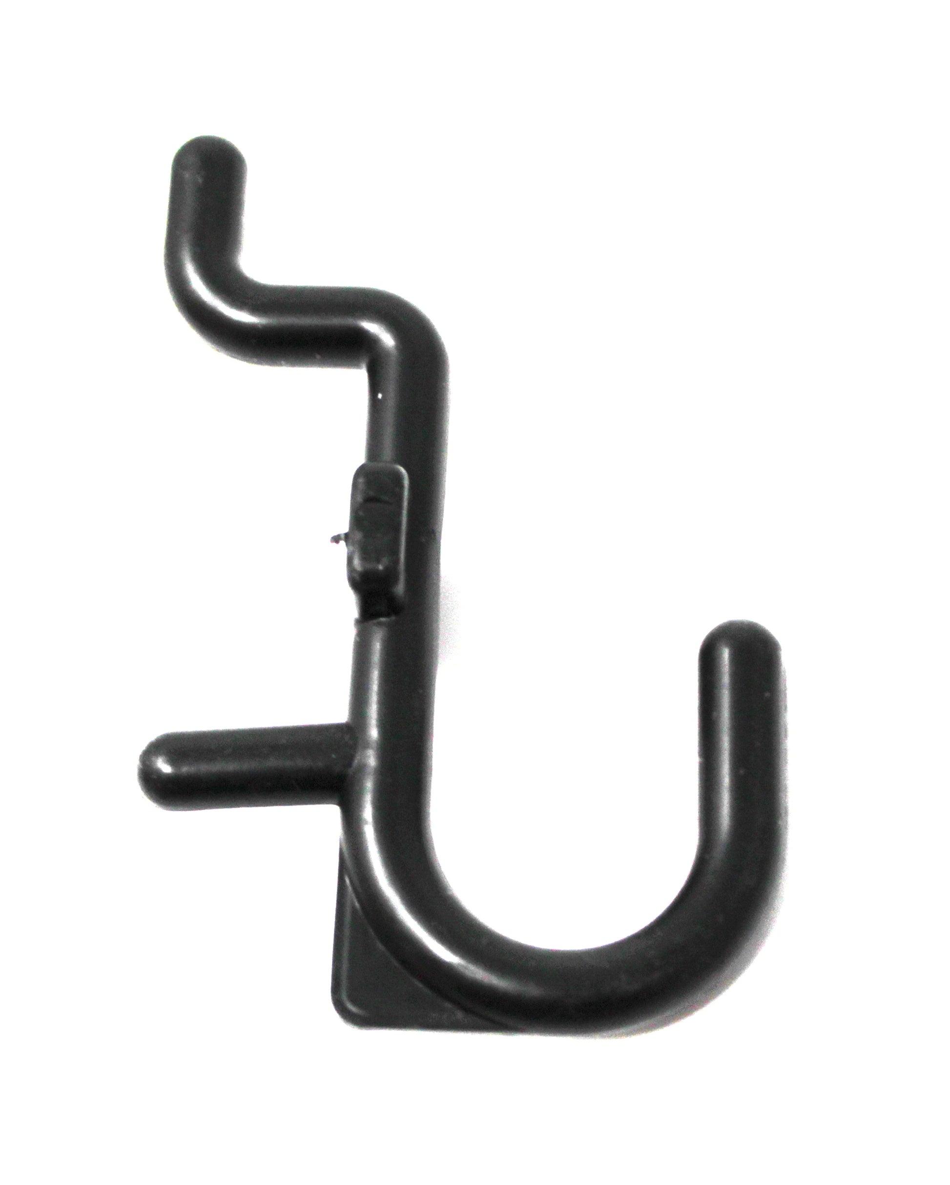 NON-Locking J Style Black Plastic Pegboard Hooks Plastic Pegboard Hook –  JSP Manufacturing