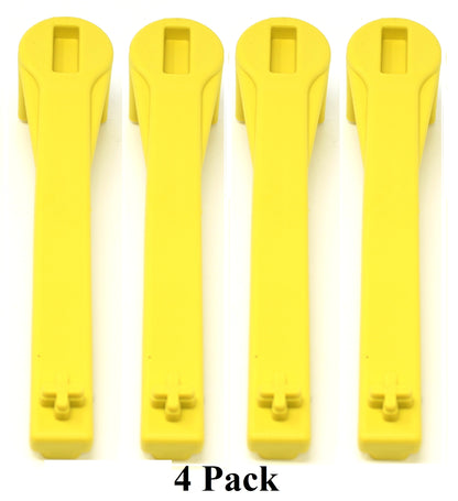 4-in-1 Gas and Bung Wrench Non Sparking Solid Drum Bung Nut Wrench (YELLOW)
