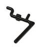 NON-Locking L Style Black Plastic Pegboard Hooks Plastic Pegboard Hooks - Crafts / Tools -Multi-Quantity packs