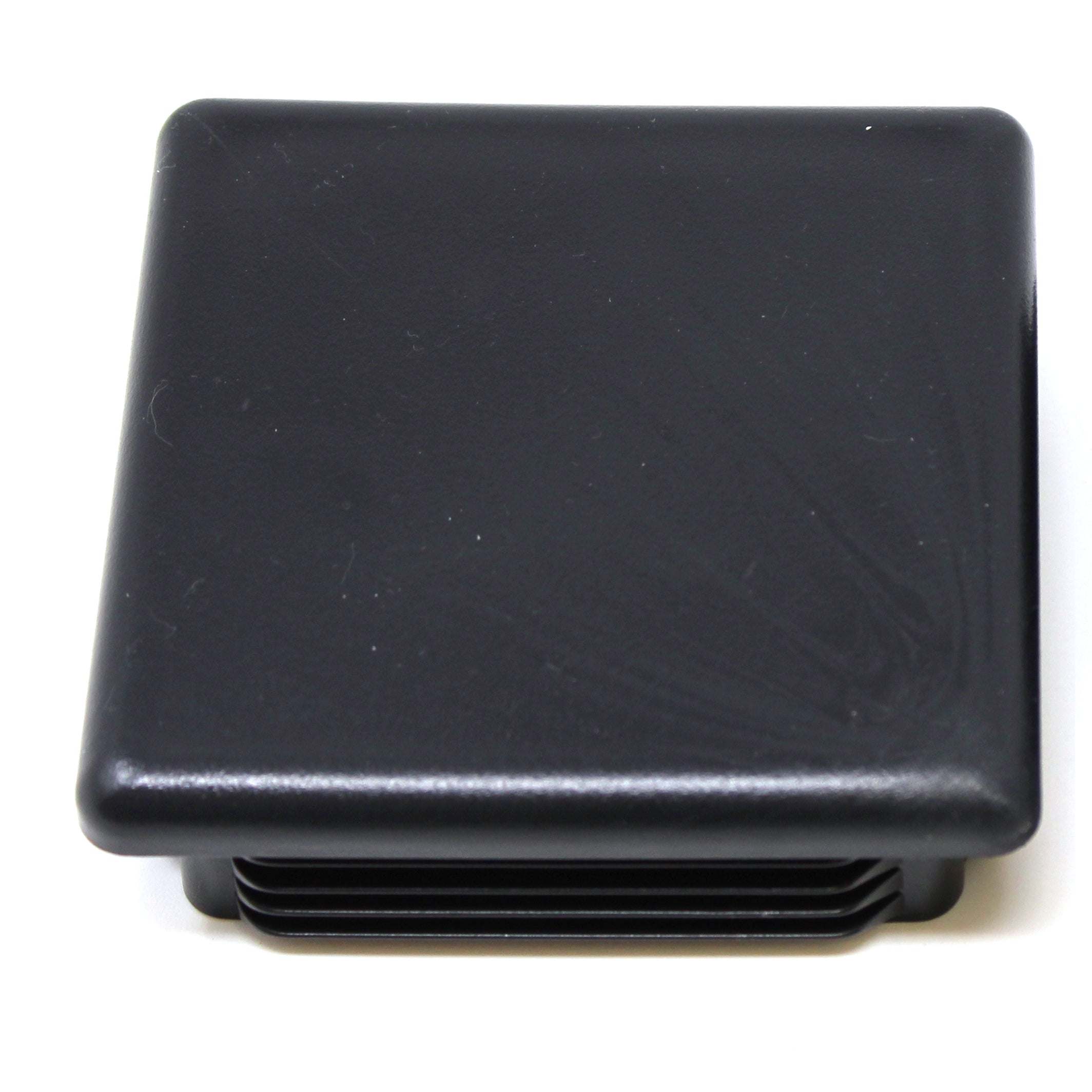 Square Plastic Plugs Square Tube Caps 4 Pack Square Tubing End Caps 100x100mm | Black Plastic Chair Glide Floor Protectors 4x4 Post Caps Square Tubing Plugs