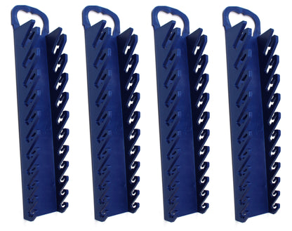 JSP Manufacturing Blue Wrench Organizer Tray - Holds 10 Tools, Portable & Wall Mountable
