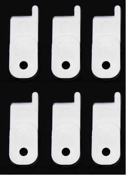 White Toggle Switch Plate Cover Guard Keeps Light Switch ON or Off -Multi Pack