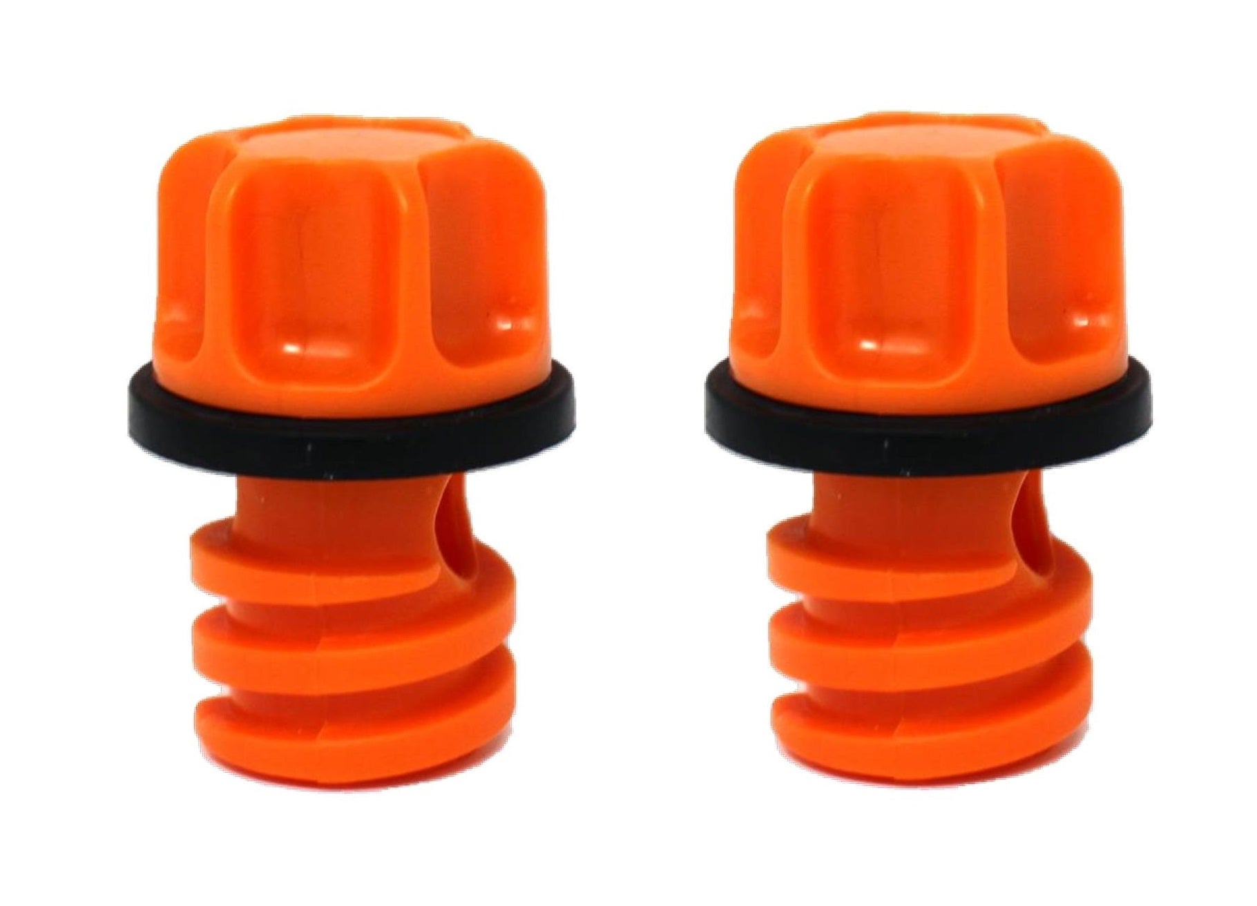 MANWU Cooler Drain Plugs Lid T Latch Straps Handles Replacement for RTIC Yeti Coolers Leak-Proof Accessories Parts (2 Pack Orange Straps + 1 Pack