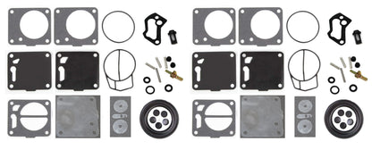 Yamaha Mikuni Dual Carb Rebuild Kit with Base Gasket 64X-13556-00-00 XL 760 Wave Runner Wave Blaster Wave Venture