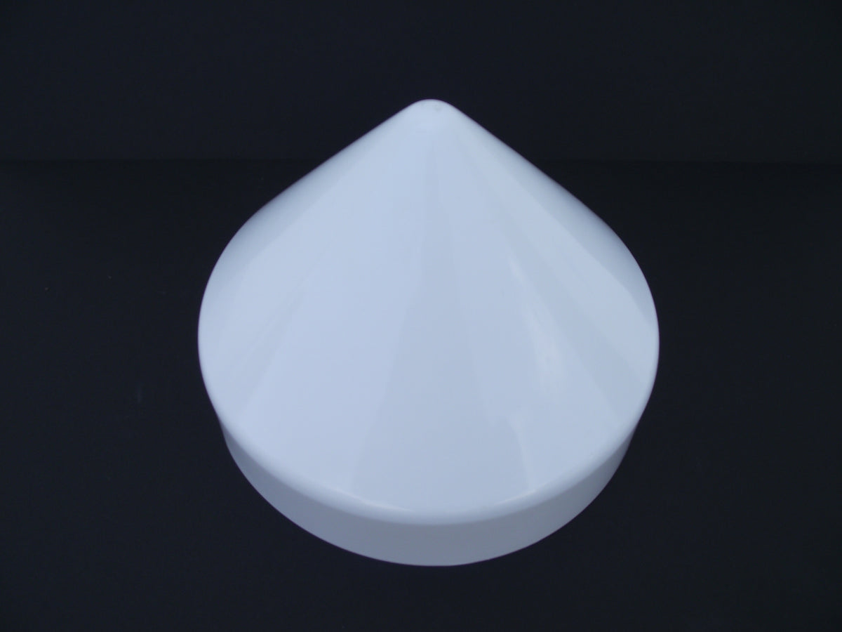 White Cone Style Marine Piling Caps Black or White 4 -16 Inch – JSP ...