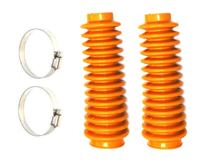 Aftermarket Orange Shock Absorber Boot Cover 2-Pack, JSP Brand Replaces 87172