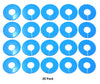 Blue Round Plastic Rack Size Dividers - 20 Pack – JSP Manufacturing