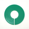 Green Round Plastic Blank Rack Size Dividers - Multi-Pack